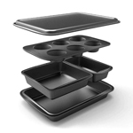 BAKER'S SECRET<sup>®</sup> Bakeware Set of 5